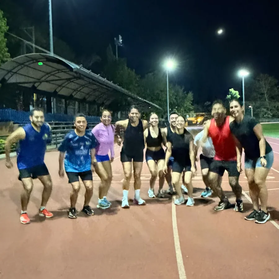 Fotografía compartida por quien corrió Maratón Medellín