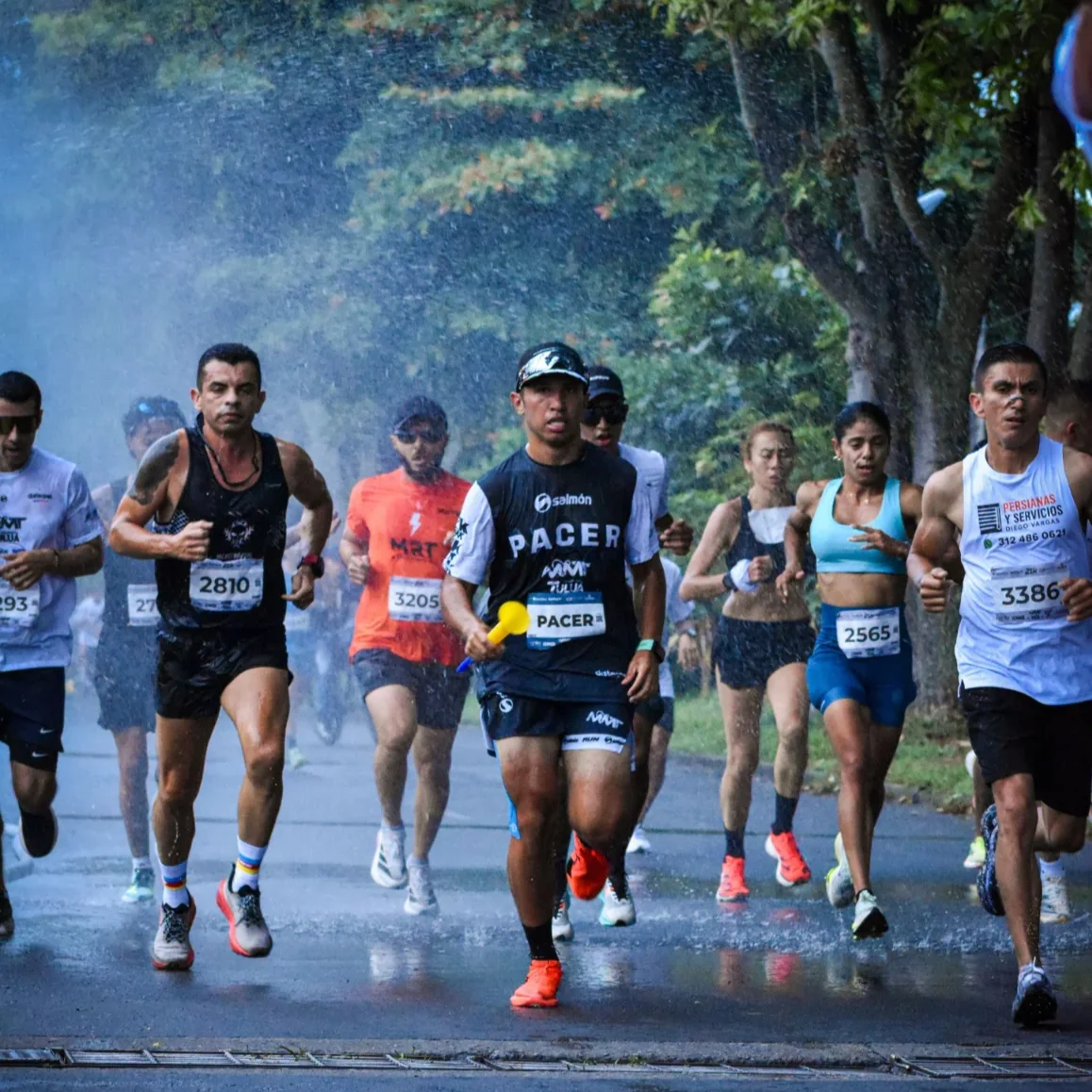 Fotografía compartida por quien corrió Media Maratón de Tuluá