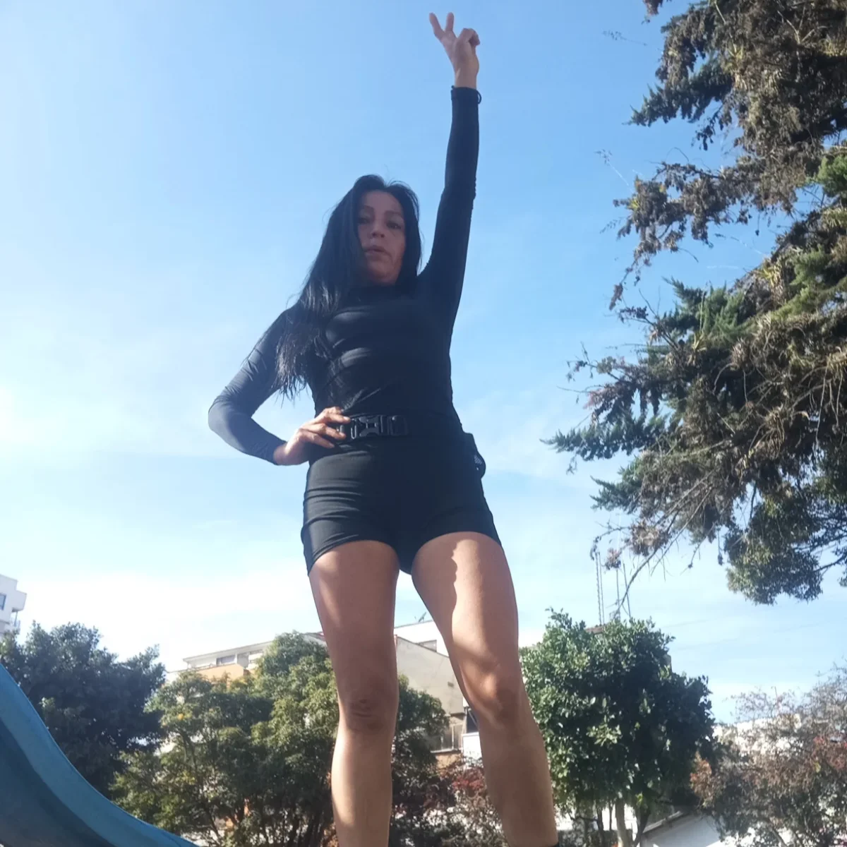 Fotografía compartida por quien corrió Maratón Medellín