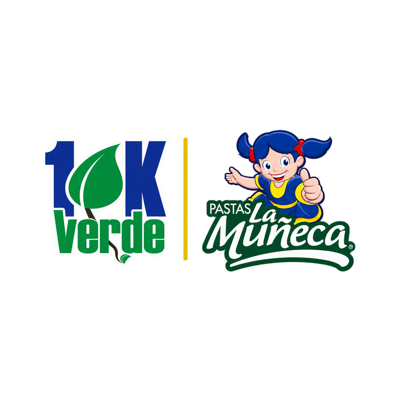 Logo de Pastas La Muñeca 10K Verde