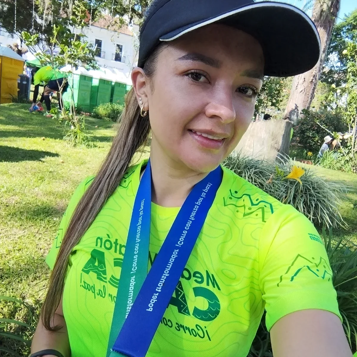 Fotografía compartida por quien corrió Media Maratón del Cauca