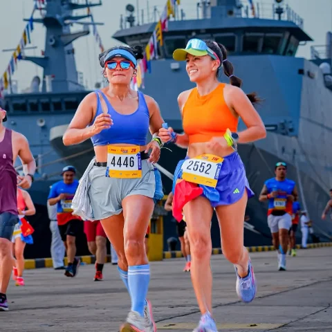 Foto de quien corrió Media Maratón del Mar