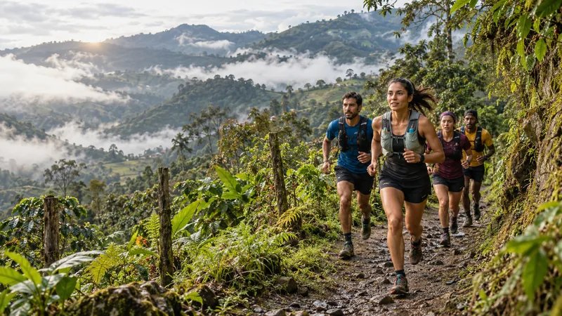 Corredores en Montañero Trail
