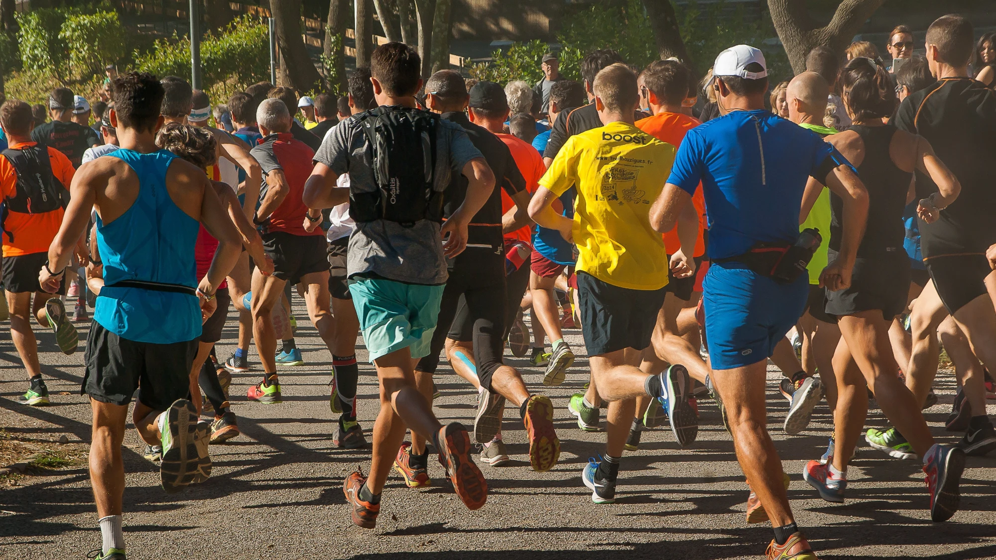Corredores en Media Maratón del Cauca