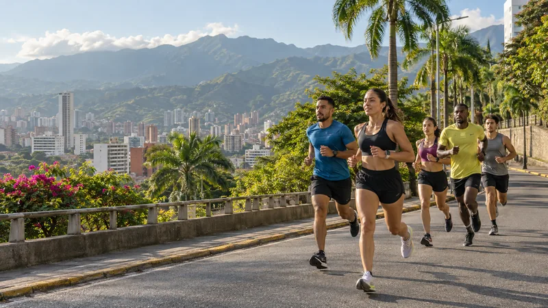 Corredores en Expedición BODYTECH Cali